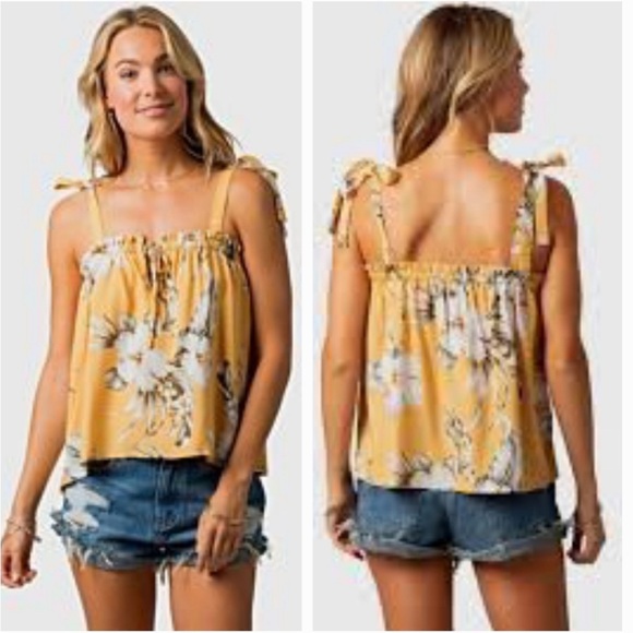 Rip Curl floral crop top - Picture 1 of 2